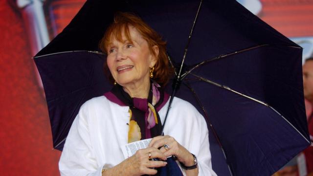 La actriz Katherine Helmond a su llegada al estreno de 'Cars'.