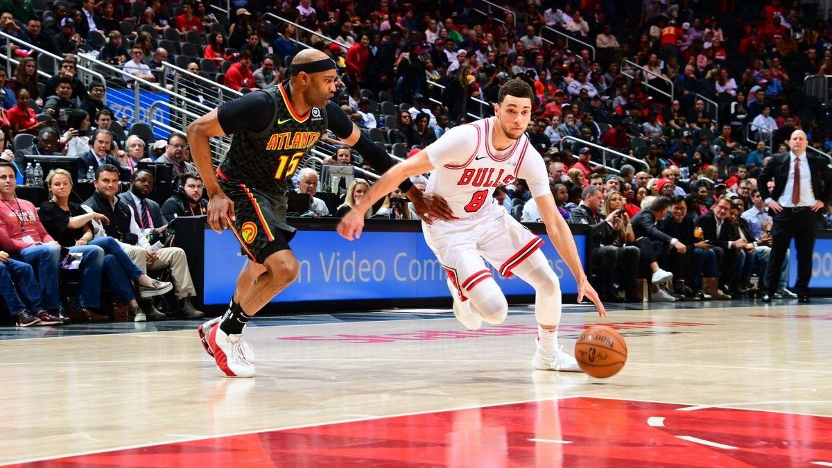 Atlanta Hawks-Chicago Bulls. Foto Twitter: (@chicagobulls)