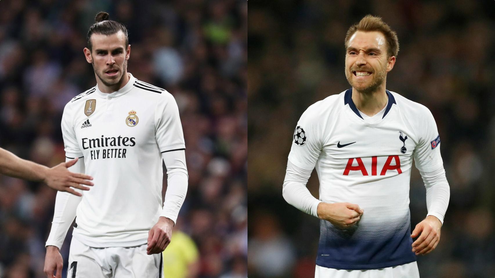 Gareth Bale y Christian Eriksen