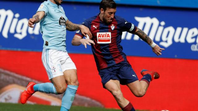 Sergi Enrich, en un momento del partido