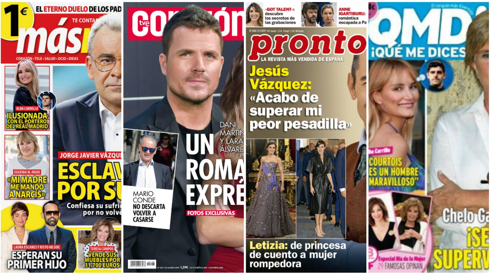 Estas son las revistas de este lunes.