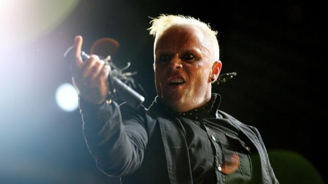 Keith Flint, durante un concierto de The Prodigy.