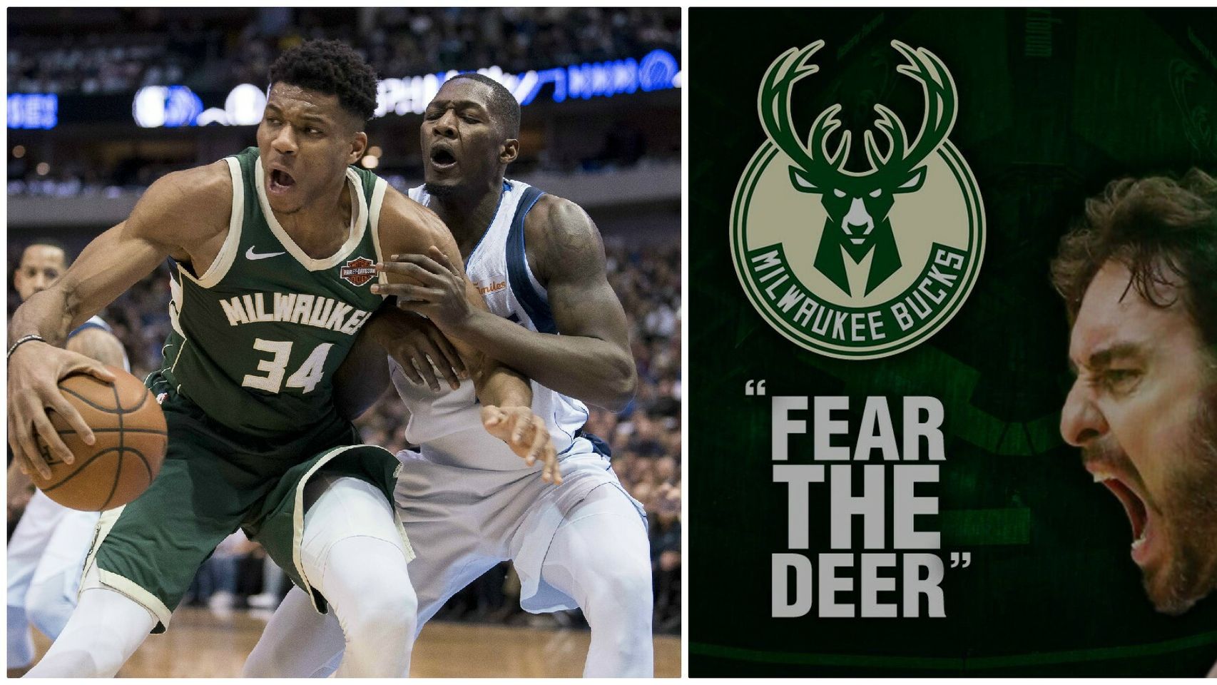 La esperada reacción de Antetokounmpo sobre la llegada de Pau Gasol a los Bucks