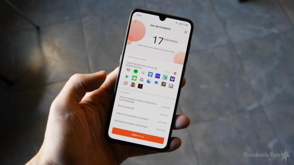 Ahorro de bateria en Xiaomi