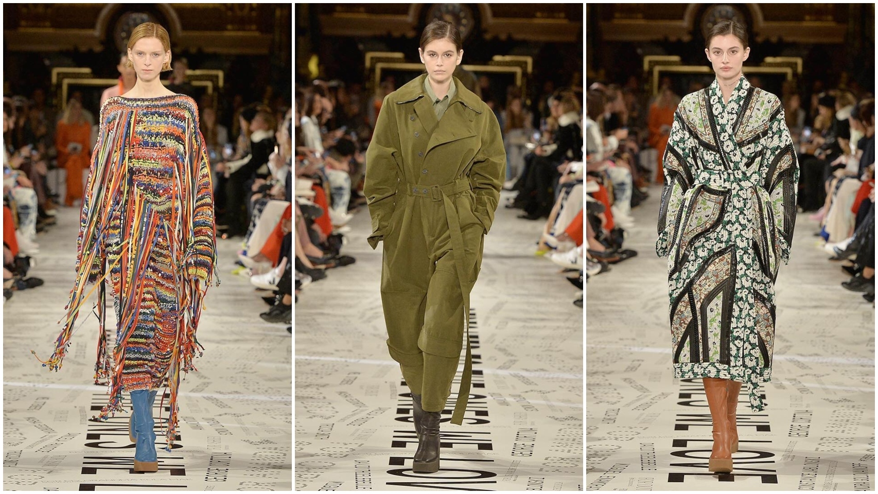 Modelos desfilando para Stella McCartney en PWF