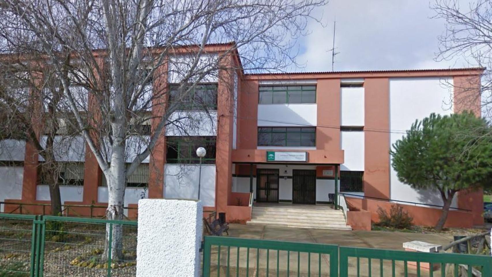 IES del Andévalo, en Puebla de Guzmán (Huelva)
