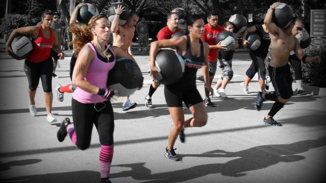 Una sesión de crossfit. CrossFit Fever Games/Flickr.