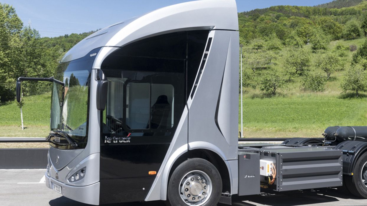 Irizar ie truck es el camión eléctrico que ha presentado la firma vasca.