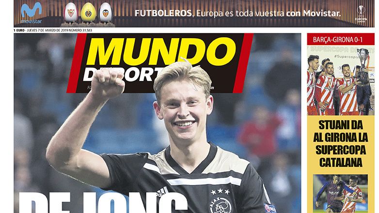 Portada Mundo Deportivo (07/03/19)