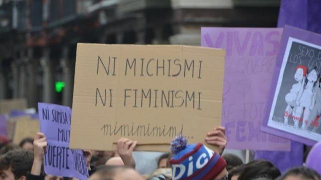 Pancarta de una de movilizaciones por el 8M el pasado año en Madrid