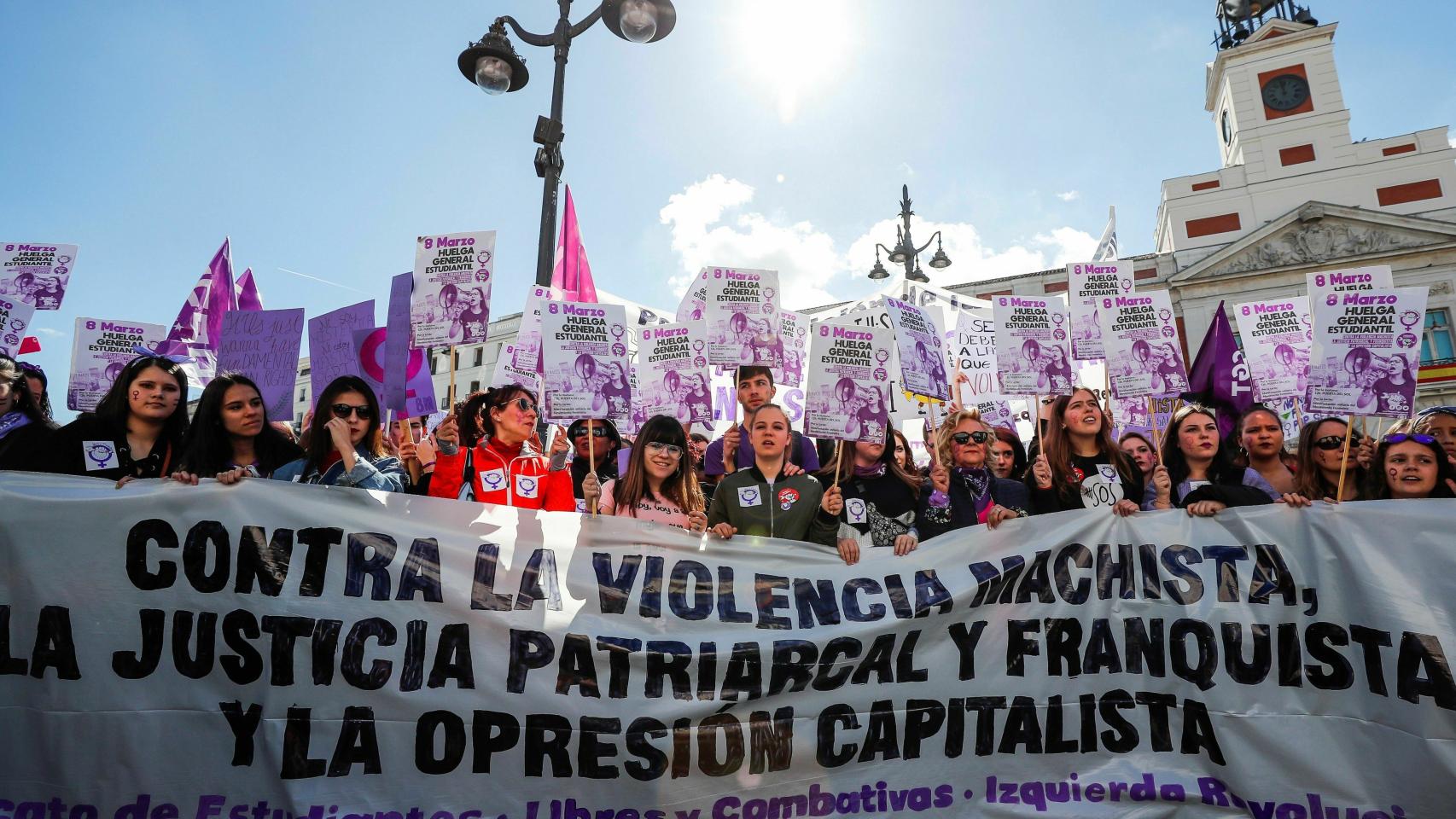 El 8-M en imágenes