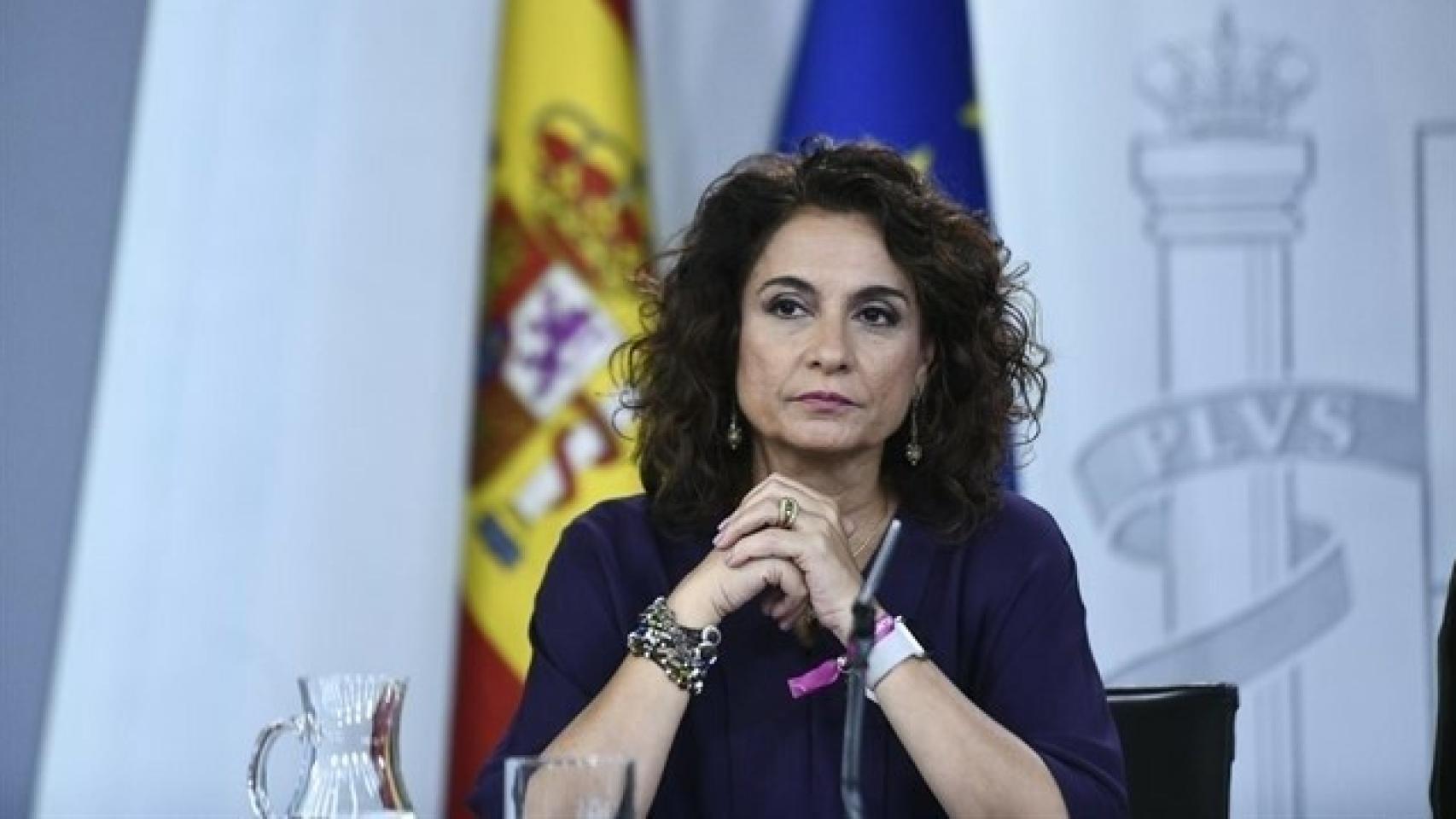 María Jesús Montero, ministra de Hacienda.