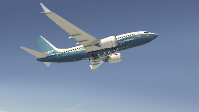 Un 737 MAX de Boeing.