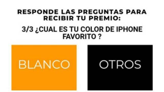 Imagen de la estafa de El corte Inglés