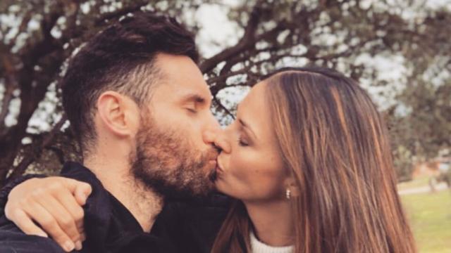 Helen Lindes y Rudy Fernandez en una imagen de Instagram.