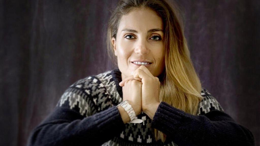 Blanca Manchón, windsurfista española. Foto: Twitter (@blancamanchon)