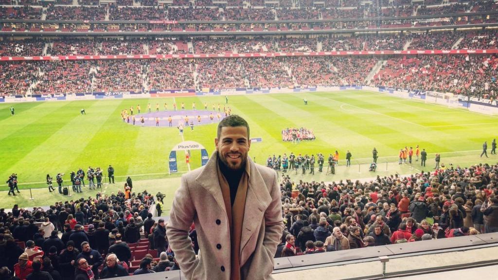 Álvaro Domínguez en el Wanda Metropolitano