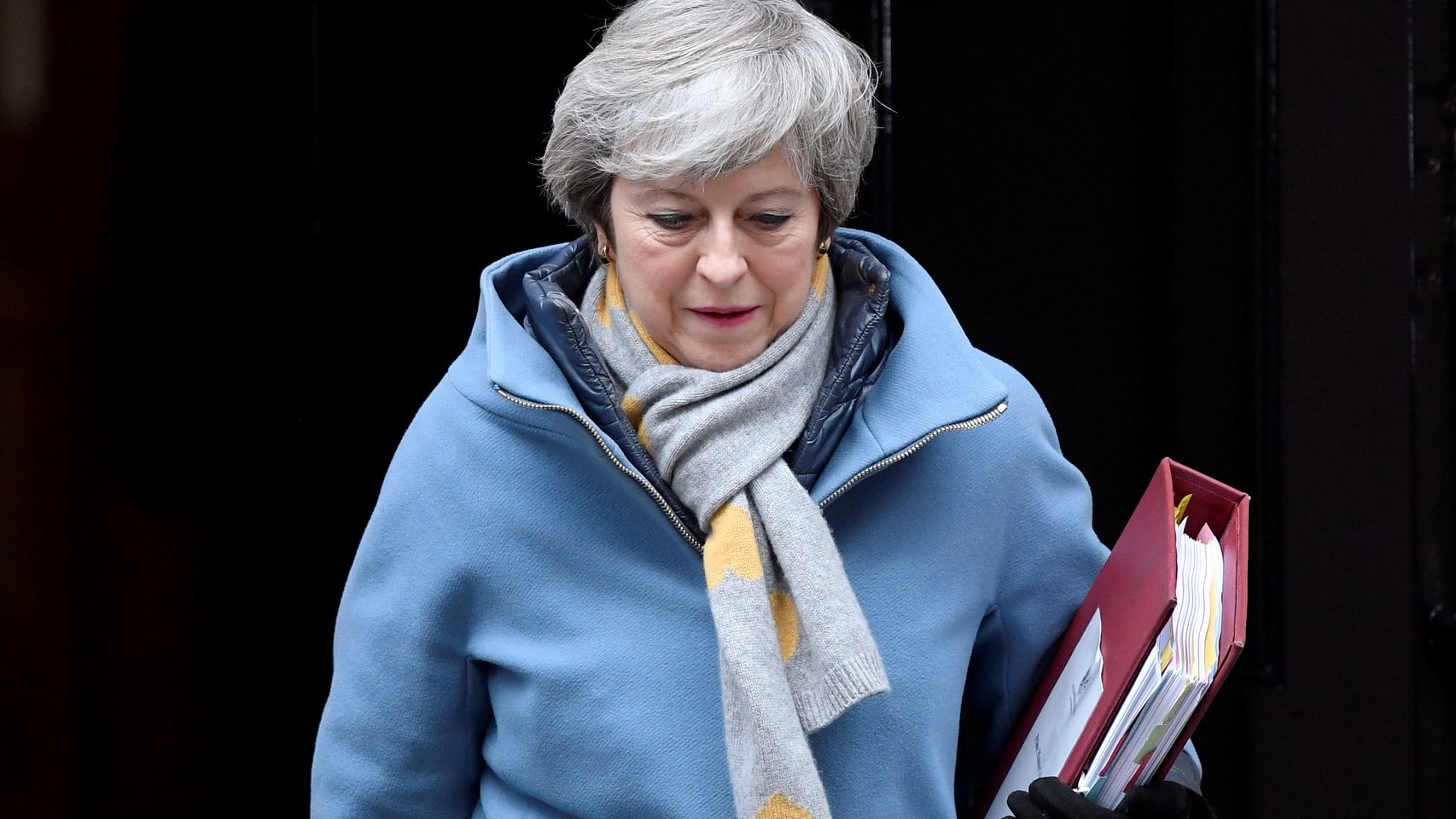 Theresa May.