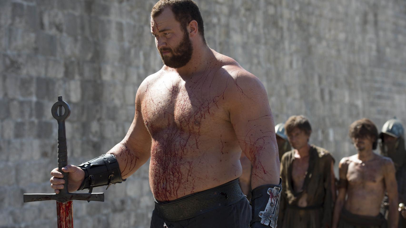 El actor islandés Hafþór Júlíus Björnsson, que interpreta a 'La montaña' en 'Juego de tronos'