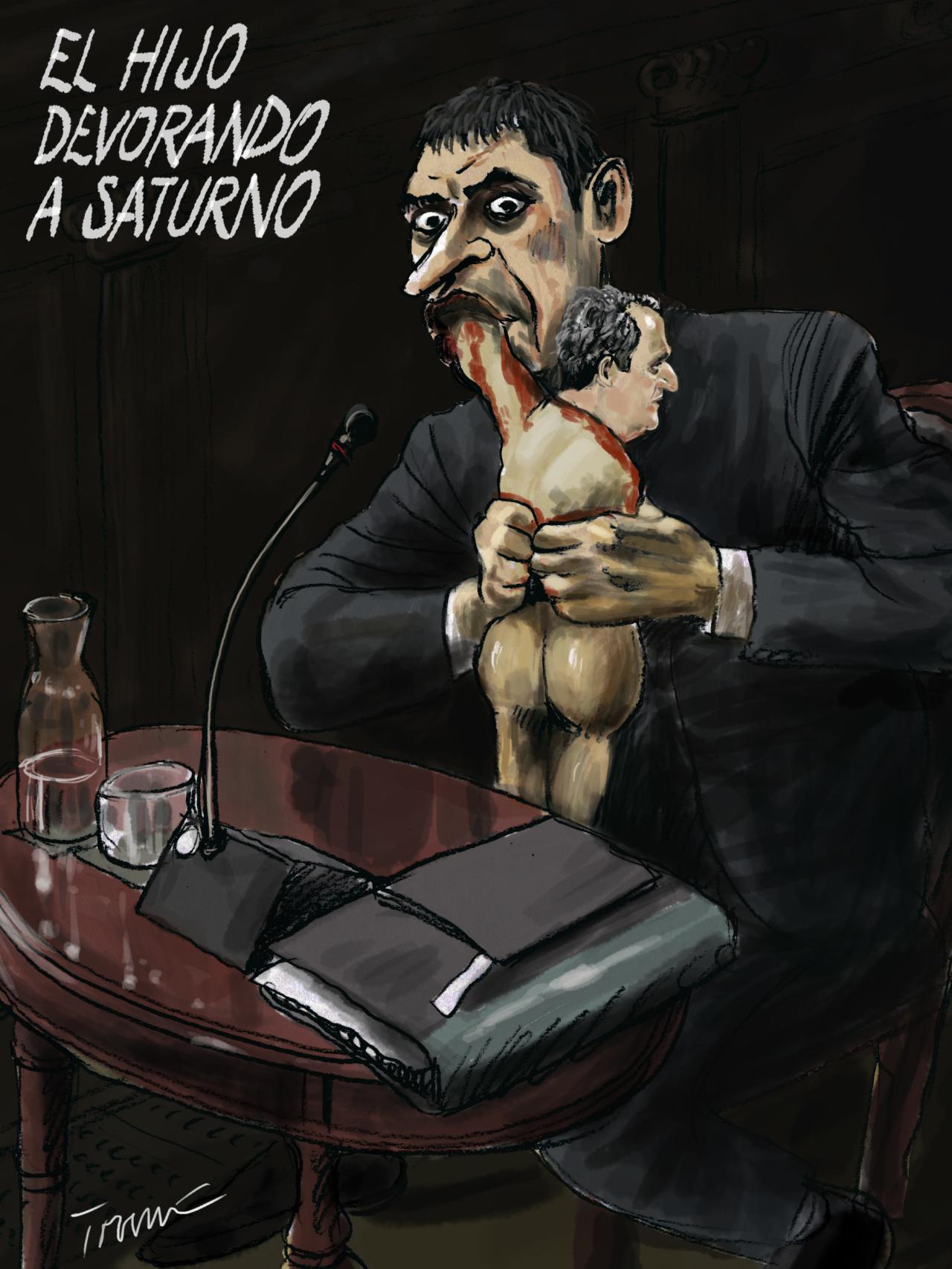 El hijo devorando a Saturno