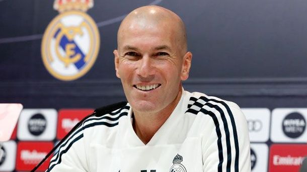 Zidane, en rueda de prensa