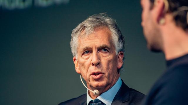 El responsable de transporte y movilidad del Gobierno de Holanda, Mark Frequin, en Riga.
