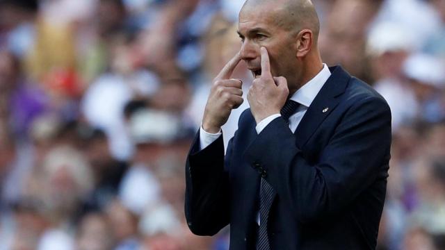 Zidane pide orden a sus jugadores del Real Madrid