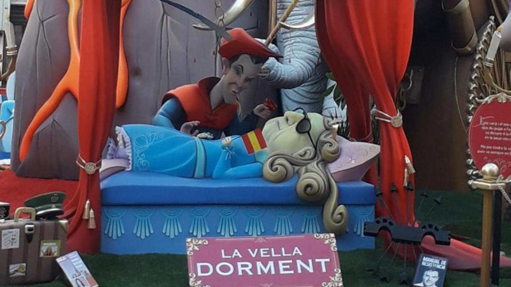 El príncipe azul Sánchez despierta a la Vieja durmiente Franco.