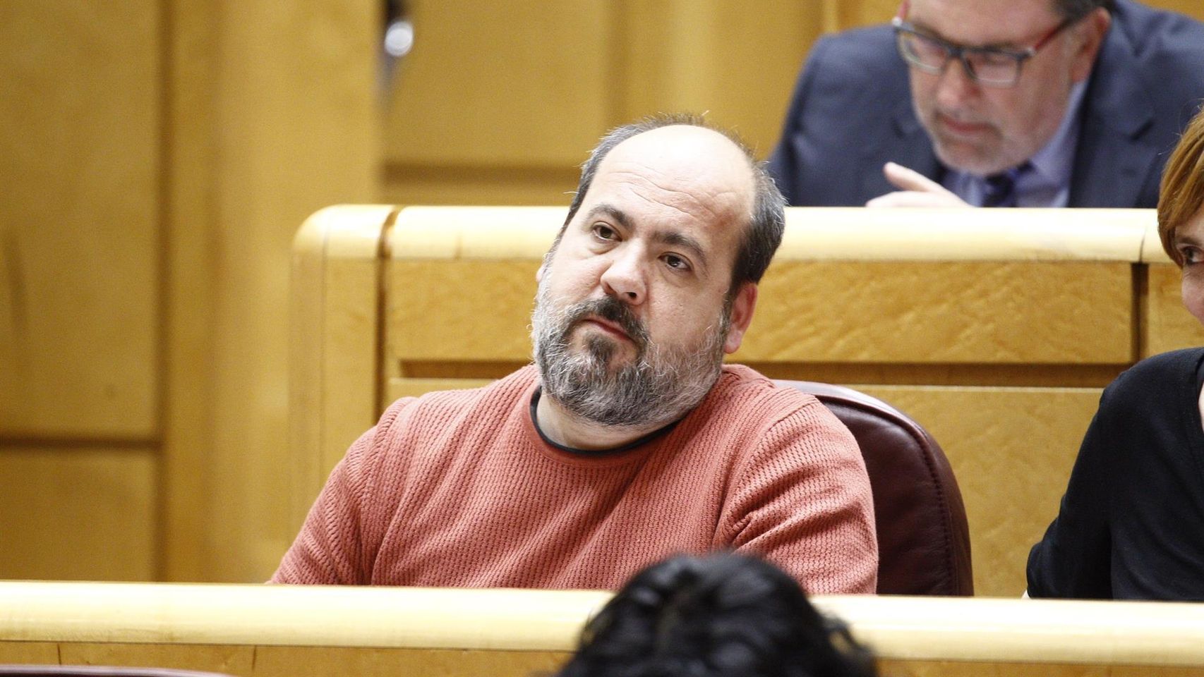 El senador de Podemos Óscar Guardingo