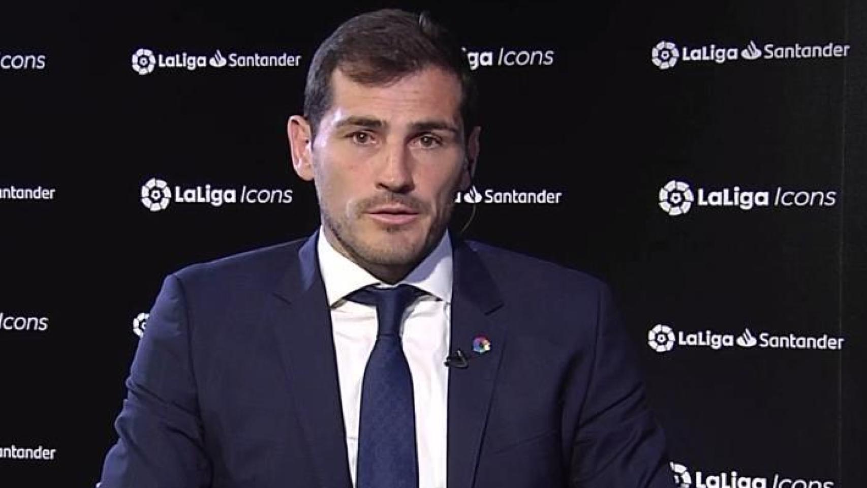 Iker Casillas en El Día Después. Foto: Twitter. (@vamos)
