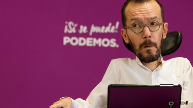 Pablo Echenique, secretario de Organización de Podemos.