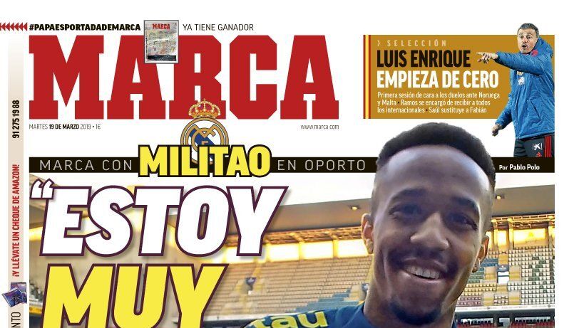 Portada Diario MARCA (19/03/2019)