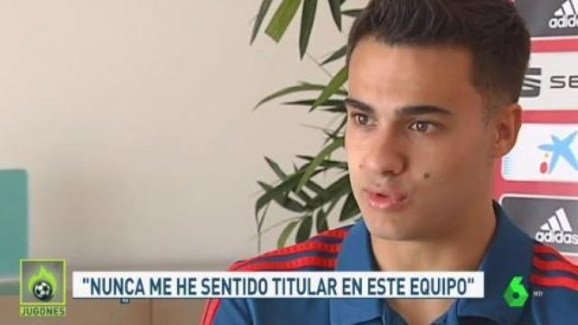 Sergio Reguilón durante la concentración de la Sub21. Foto: Twitter (@elchiringuitotv)