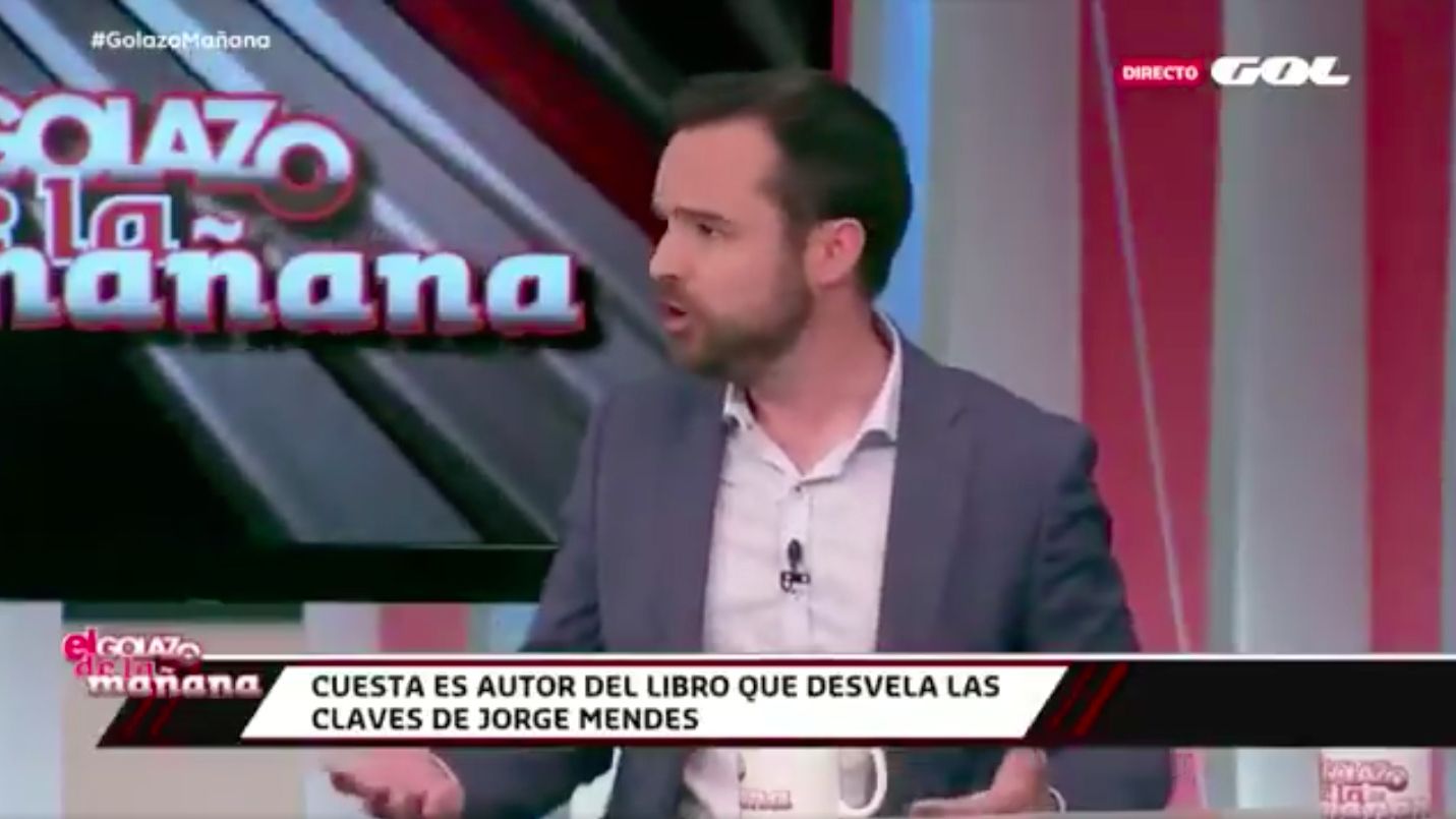 Miguel Cuesta, en El Golazo de GOL