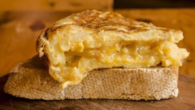 Un pincho de tortilla.