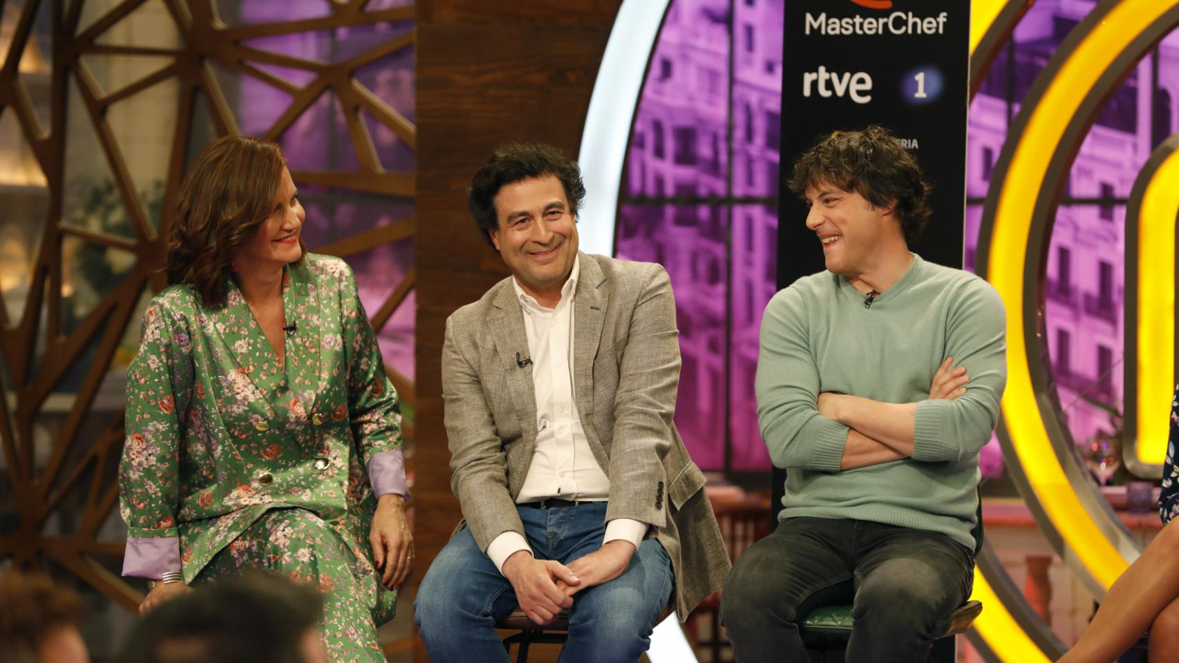 Rueda de prensa de 'MasterChef'.