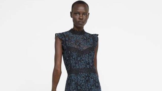 Vestido de primavera de Zara.