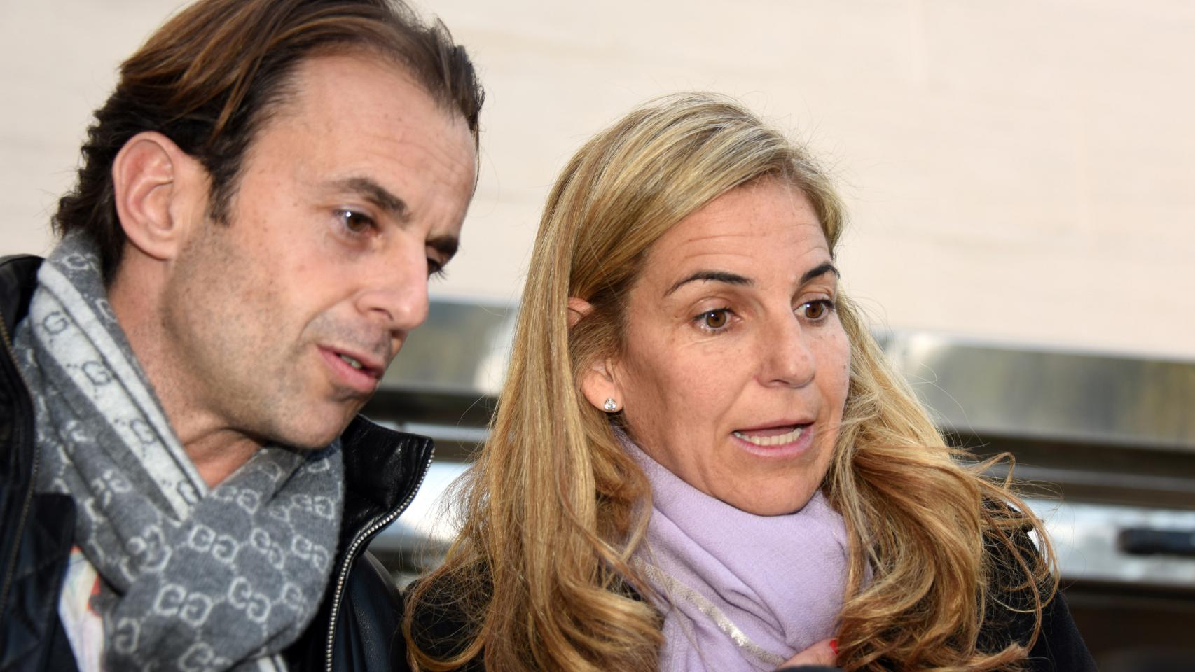 Arantxa Sánchez Vicario y Josep Santacana en una imagen de archivo.