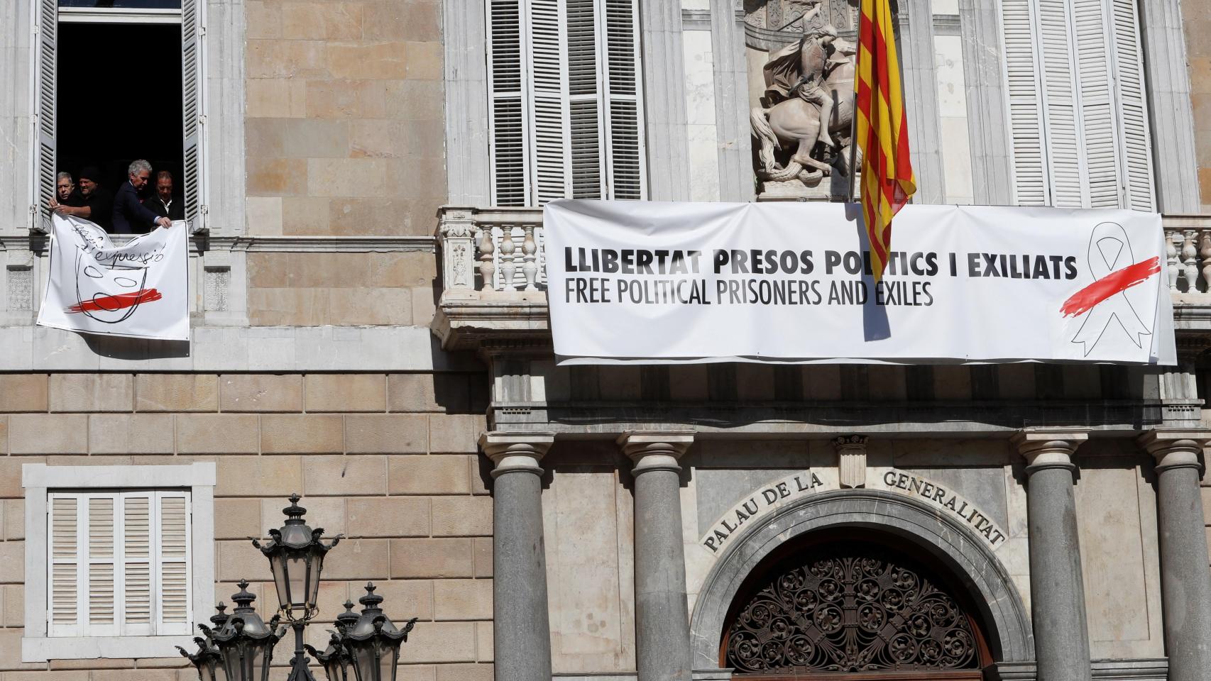 Fachada del Parlament de la Generalitat.