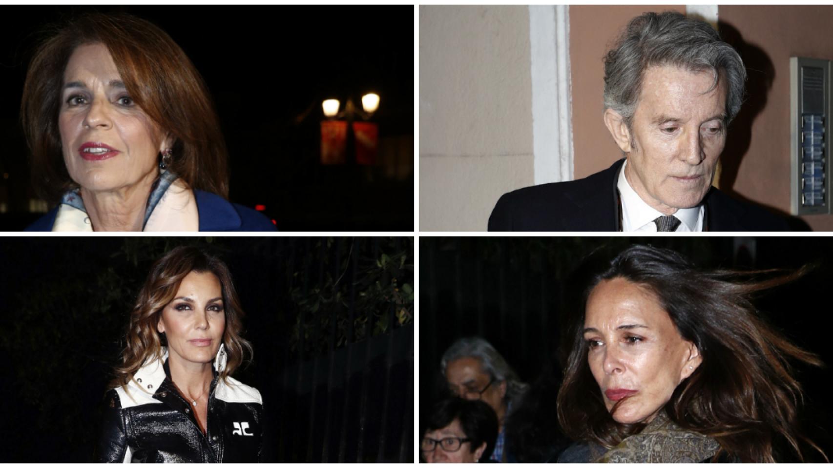 De Ana Botella a Alessandro Lequio: los famosos dan el último adios a Mercedes Junco