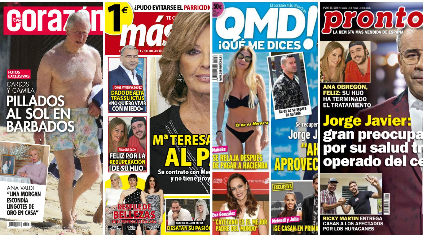 Estas son las revistas de este lunes.