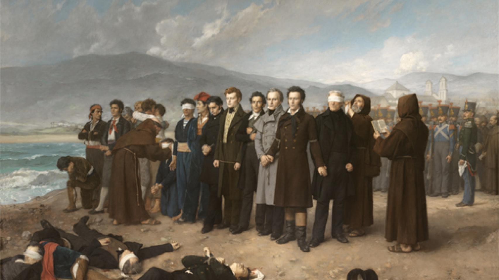 Image: Fusilamiento de Torrijos, símbolo de la defensa de la libertad