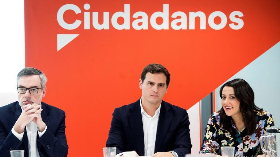 Rivera, junto a Villegas y Arrimadas, los tres rostros más importantes de Cs para la próxima campaña.