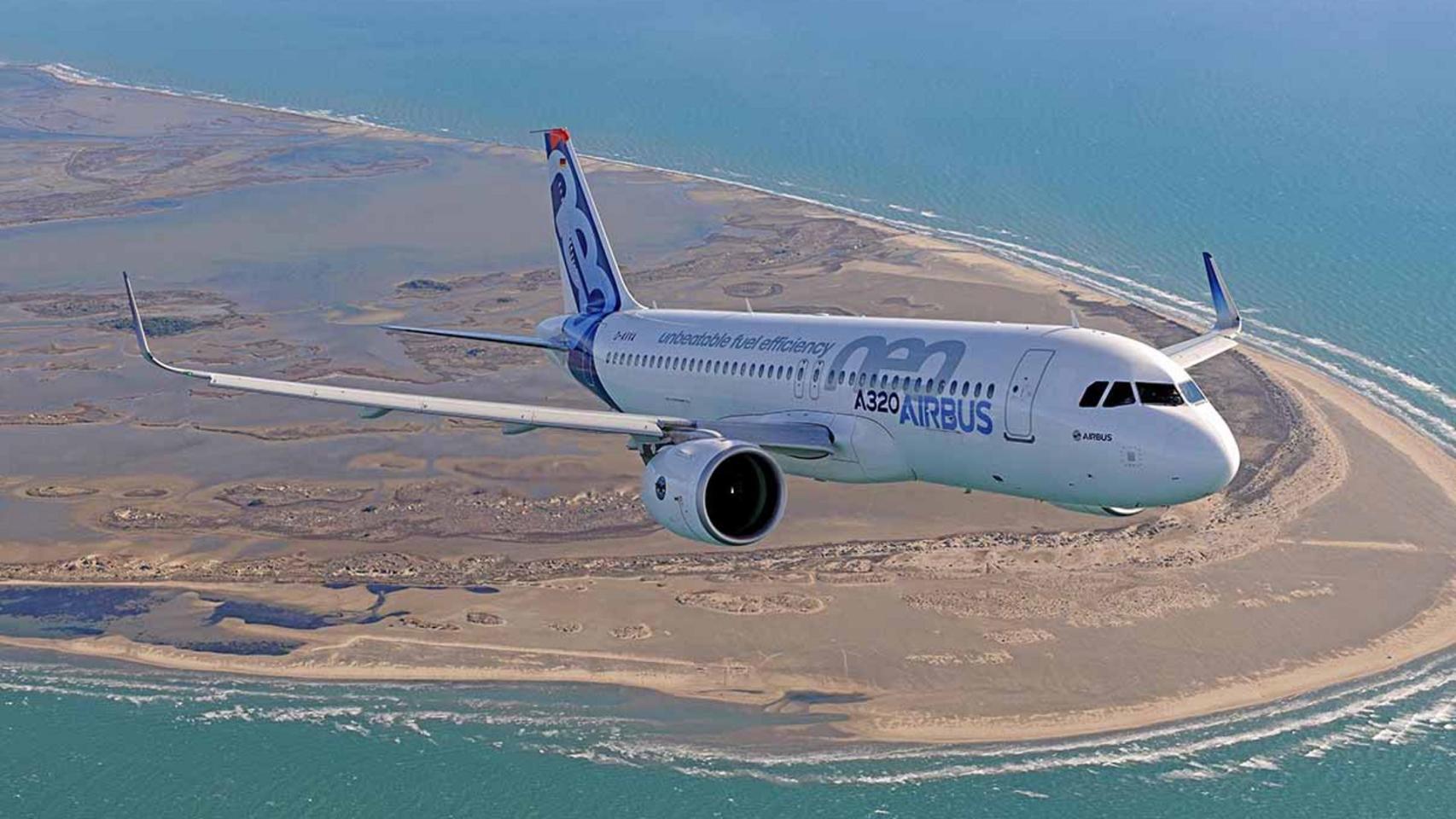 Un A320neo de Airbus.