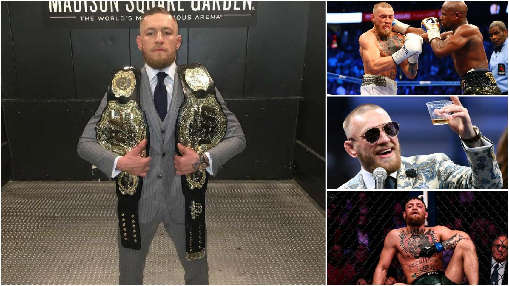 La carrera de Conor McGregor, en imágenes: sus grandes éxitos y polémicas