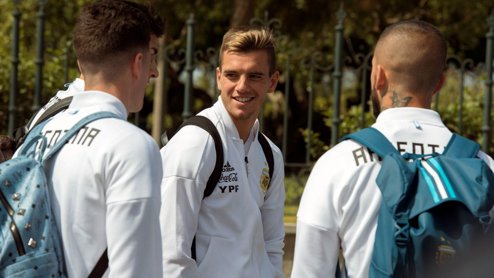 Lo Celso, con la selección argentina