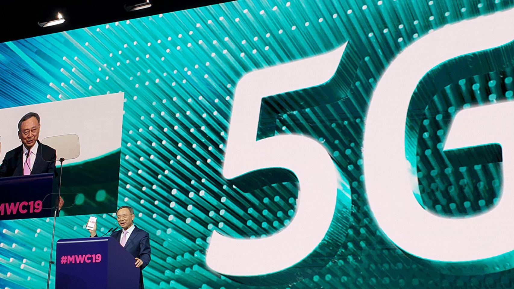KT Corporation durante el pasado Mobile World Congress.