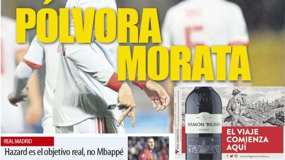 La portada del diario Mundo Deportivo (27/03/2019)
