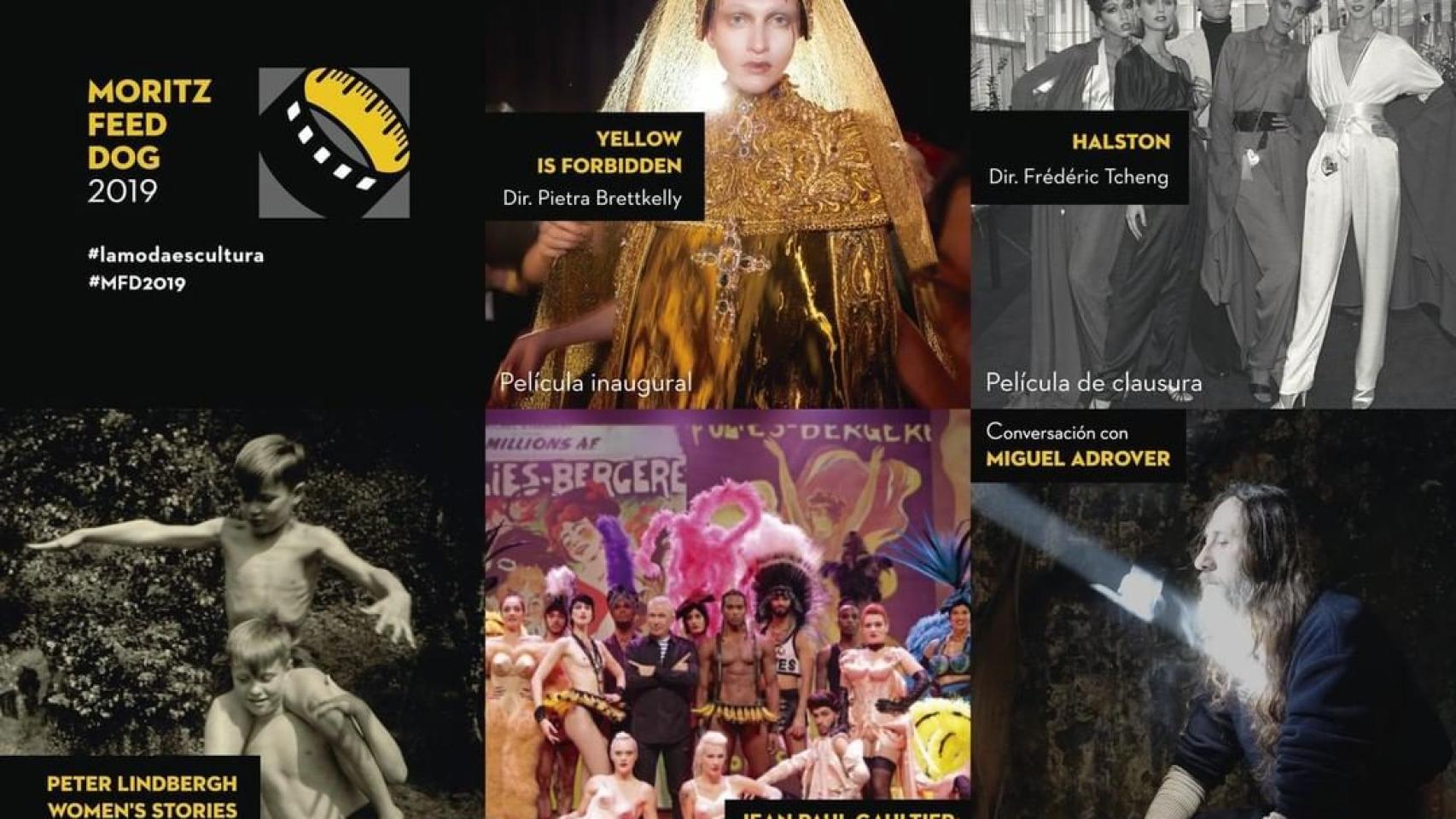 Imágenes de los carteles oficiales del Moritz Feed Dog 2019