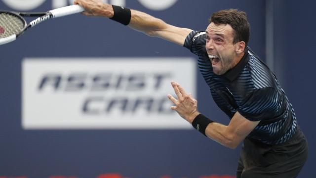 Roberto Bautista, en el Masters 1000 de Miami